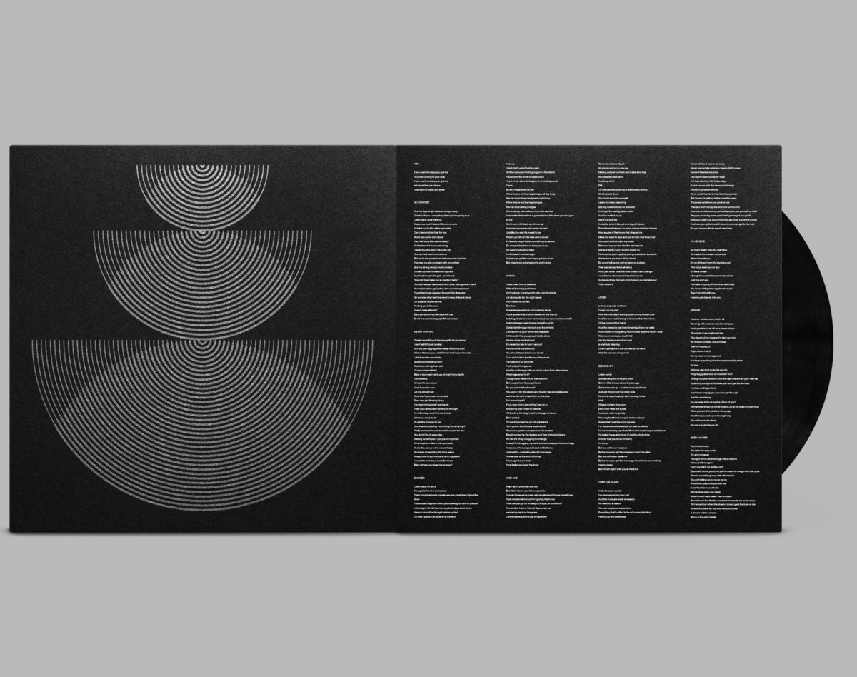 Grey Matter gatefold opened